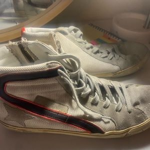high top size 8 golden goose